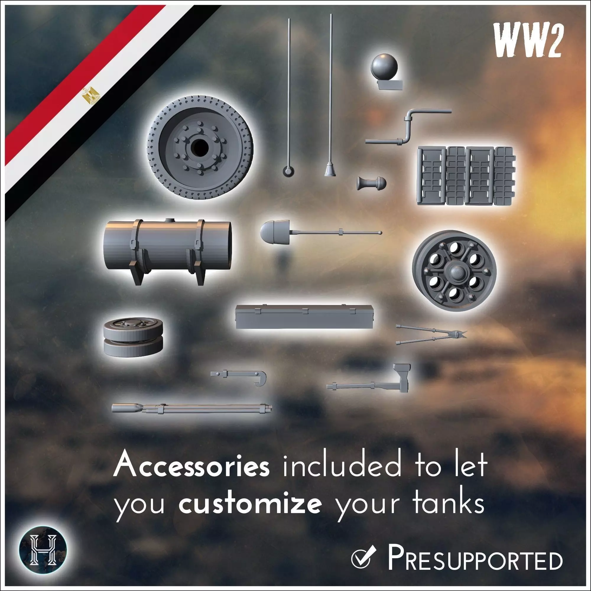 T122 SPG 122mm assault gun - Soviet army WW2 Second World East f 3D print model_6