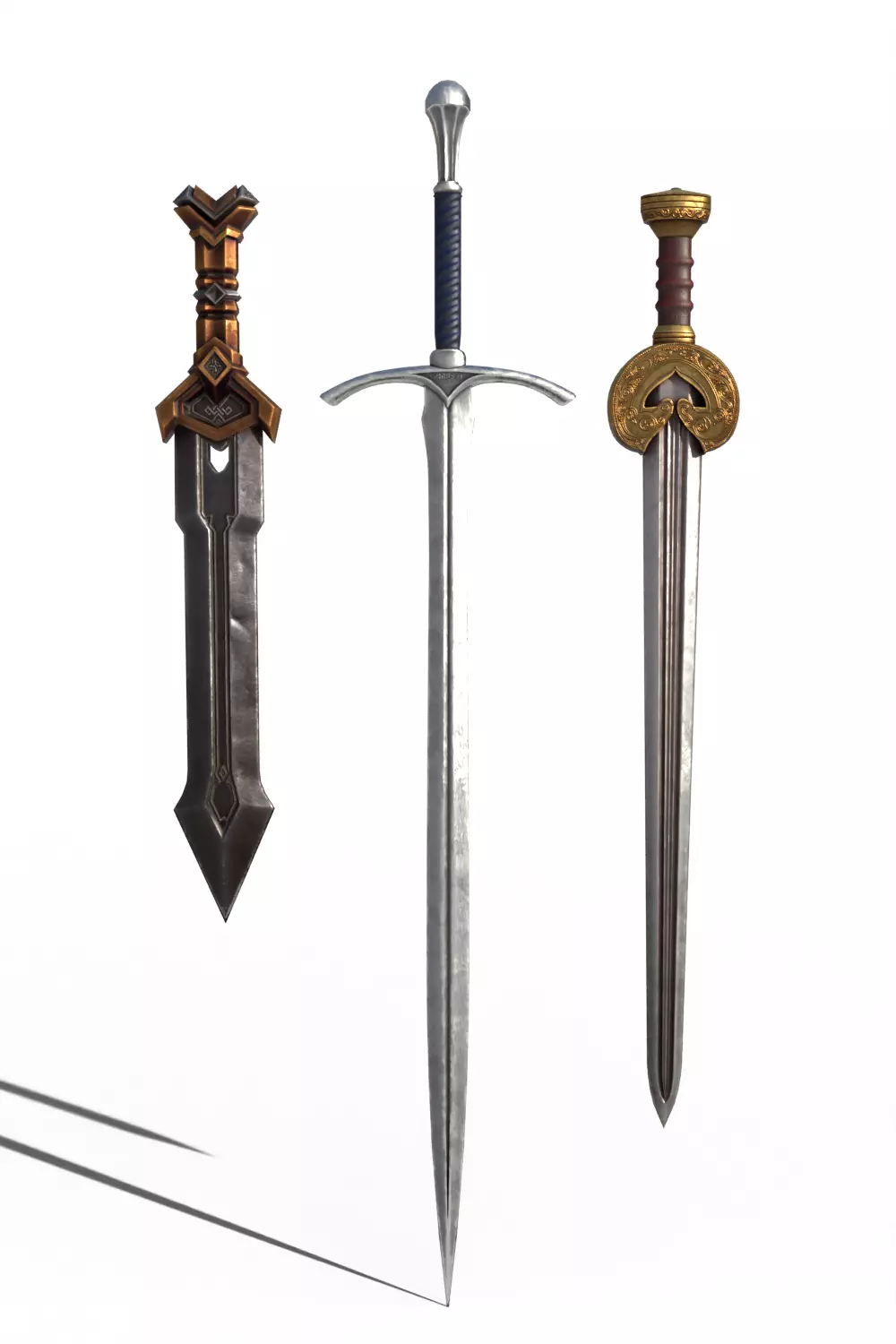 Lotr Swords 3D model_0
