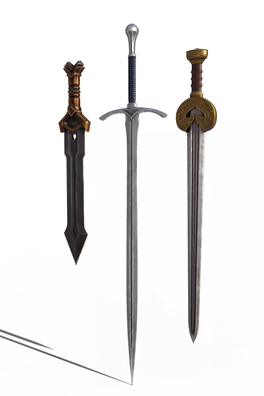 Lotr Swords 3D model_1