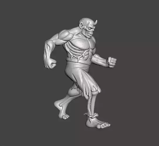 ALTERED BEAST GRAVE MASTER MINIATURE MODEL FANTASY GAMES RPG DND 3D print model