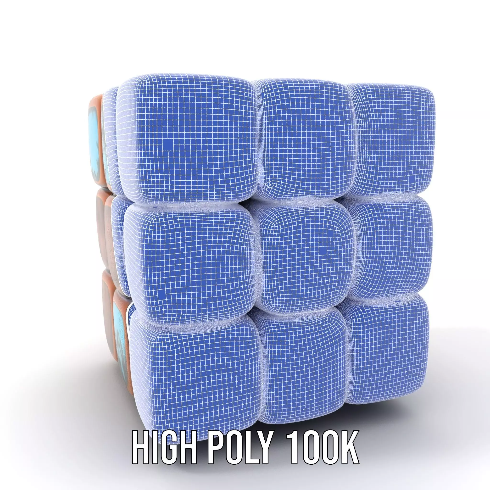 Vintage Copper Cube model pack Texture_5