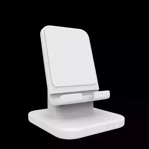 Compact Travel Phone Stand 3D Printable Model