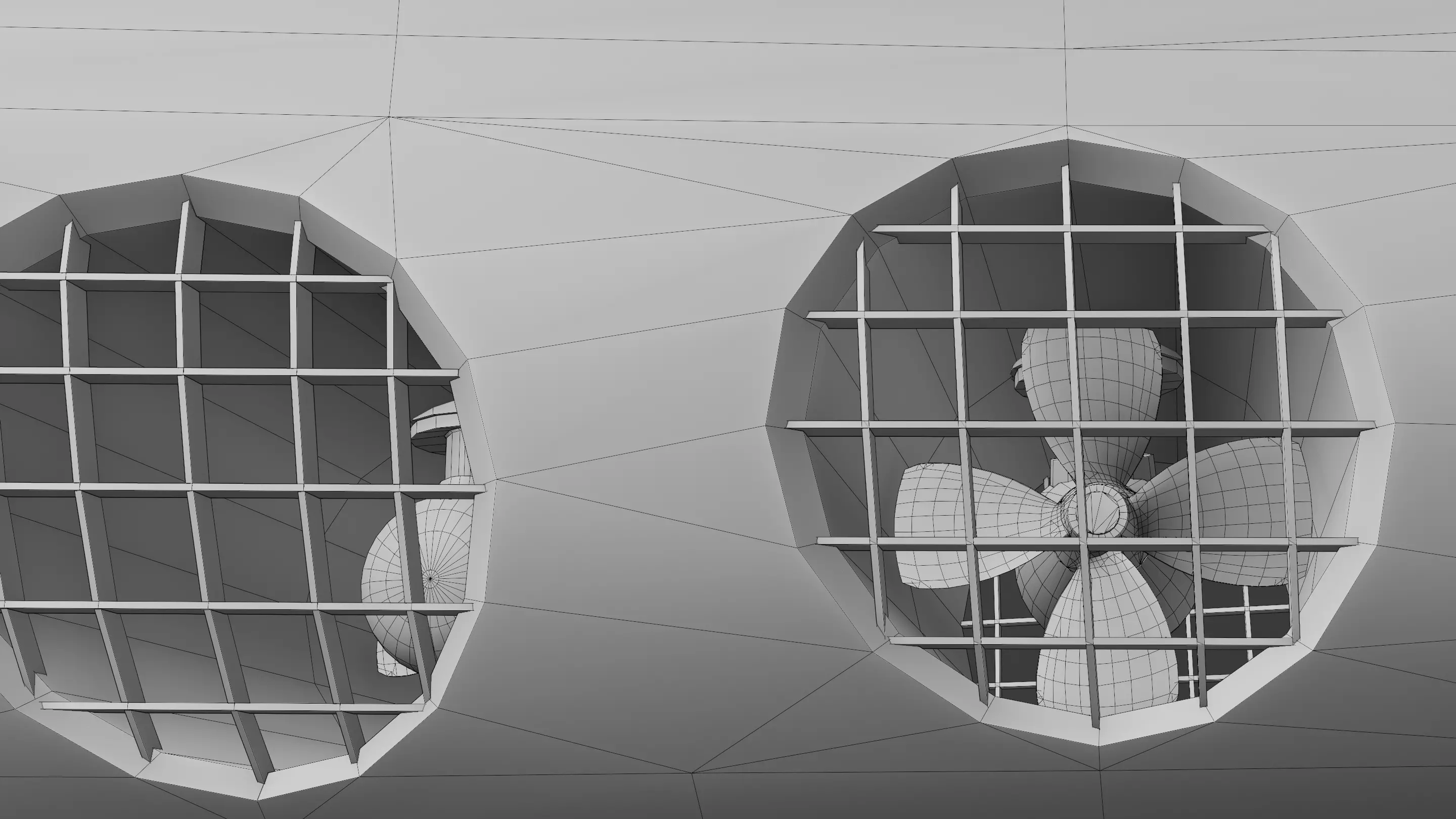 HeavyLift Vessel  Low-poly 3D model_23