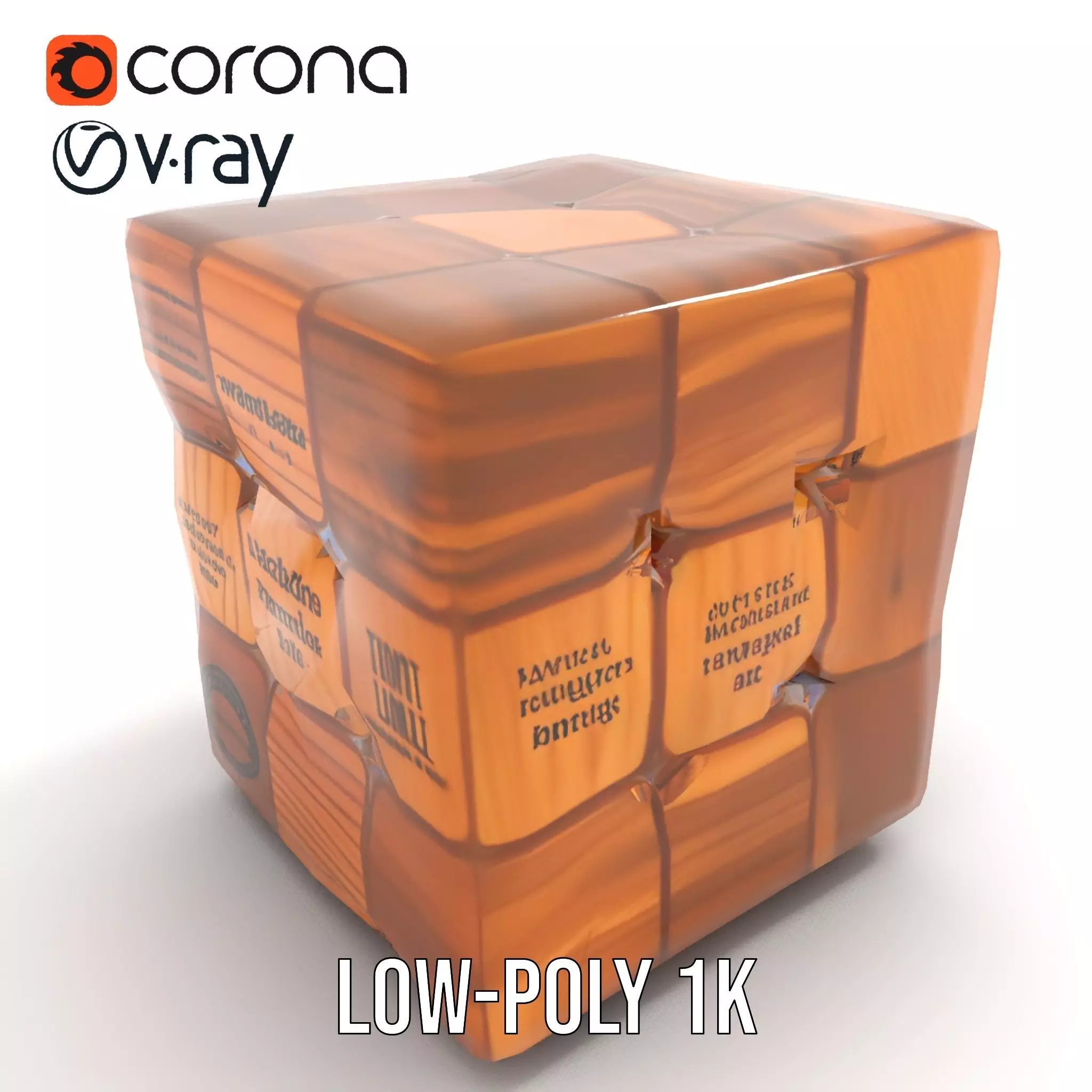 Wooden Puzzle Cube model pack Texture_8