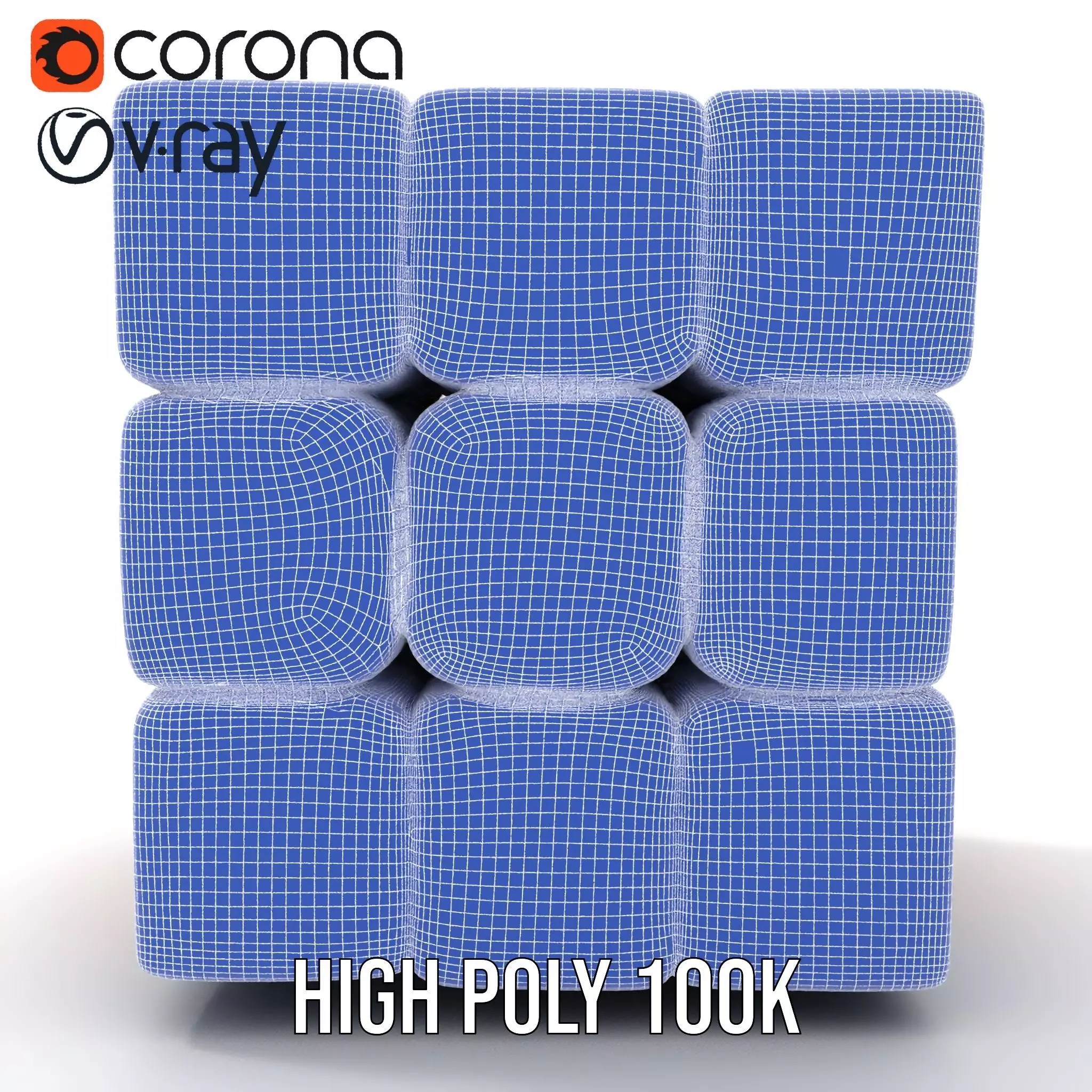 Wooden Puzzle Cube model pack Texture_24