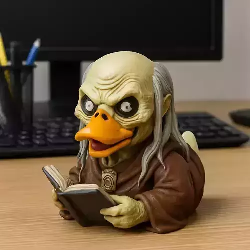 Rubber Duck - Badeente Creeptkeeper - 3D print