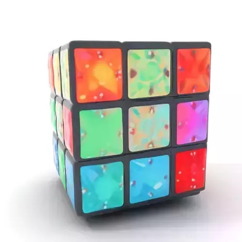 Sparkling Gemstone Puzzle Cube model pack Texture Sparkling Gemstone Puzzle Cube model pack Texture