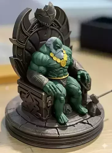 The Maestro or Future Hulk from Marvel Comics 