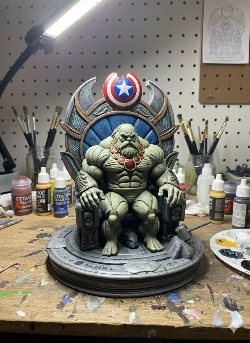 The Maestro or Future Hulk from Marvel Comics 3D print model_2