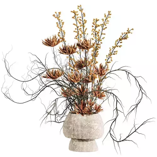 Autumn Bouquet 3D model