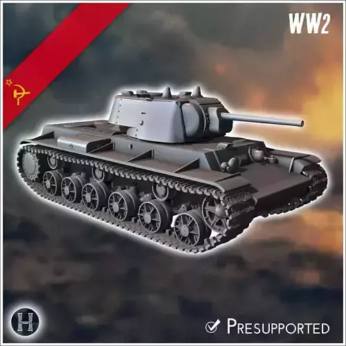 KV-1 M1942 - Soviet army WW2 Second World East front Ostfront RP
