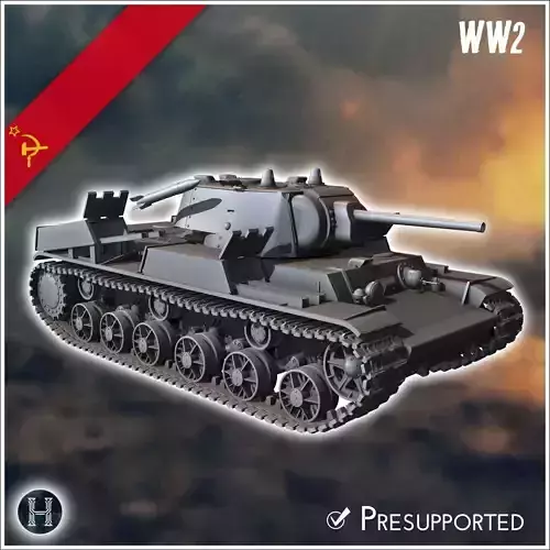 KV-10 Object 230 KV-1K - Soviet army WW2 Second World East front