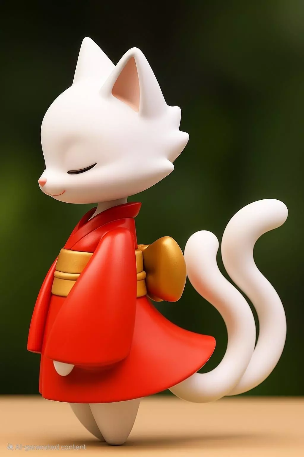 Nekomata Cat 3D print model_0