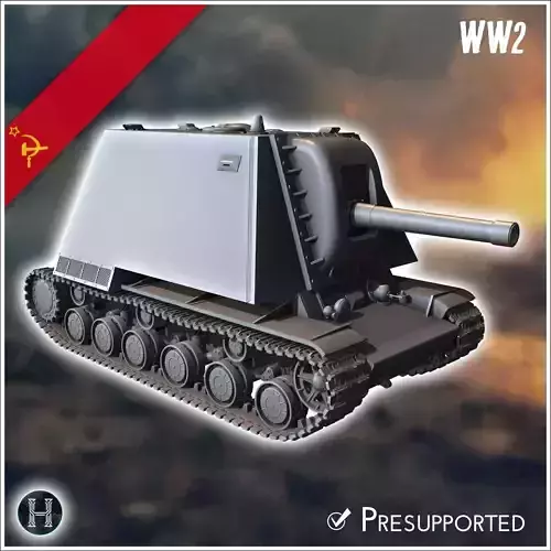 KV U19 - Soviet army WW2 Second World East front Ostfront RPG Mi 3D print model