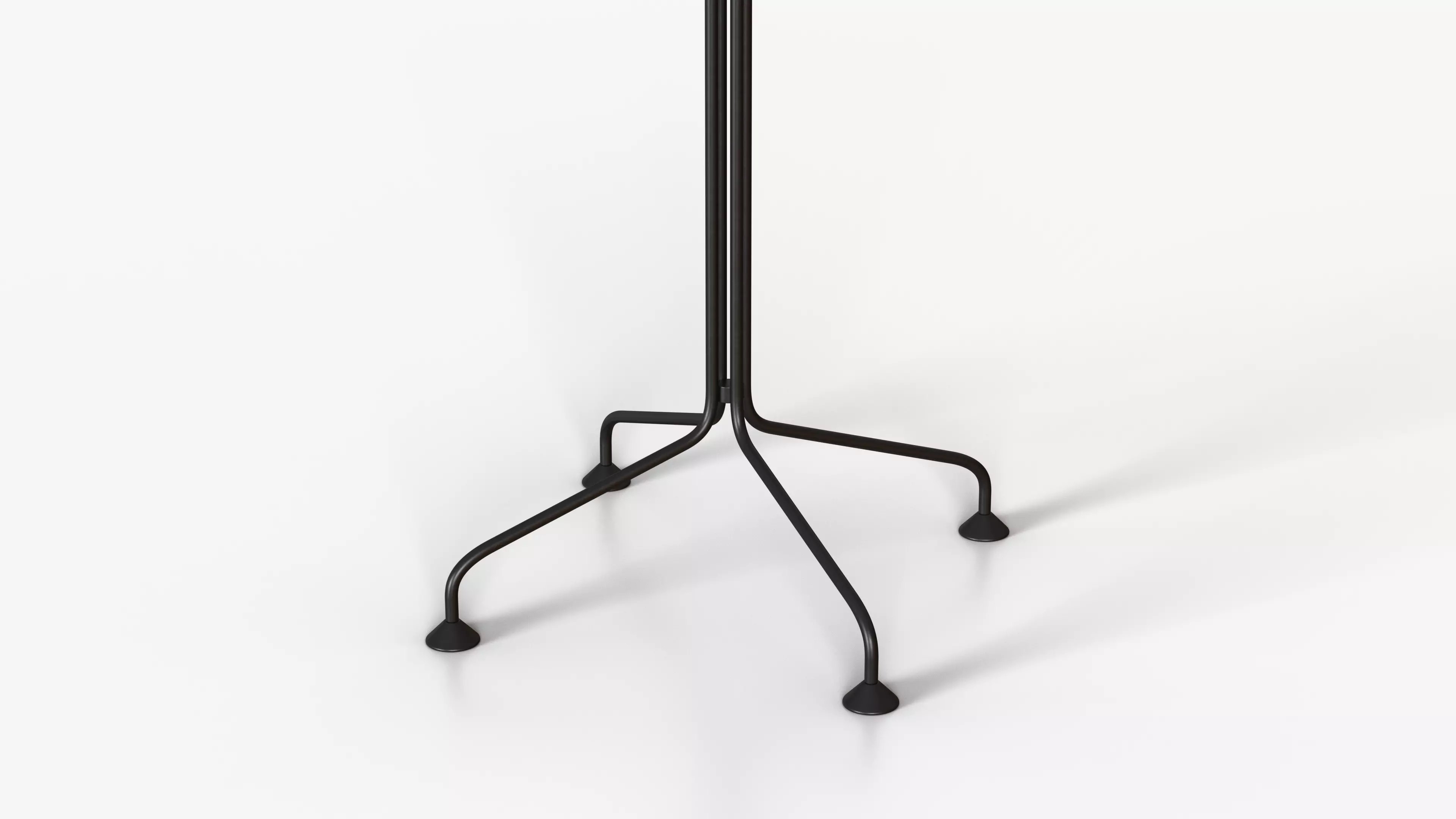 Black Floor Hanger 3D model_6
