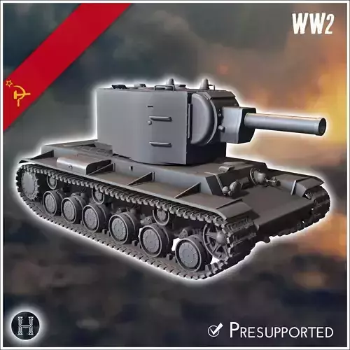 KV-2 M1940 - Soviet army WW2 Second World East front Ostfront RP