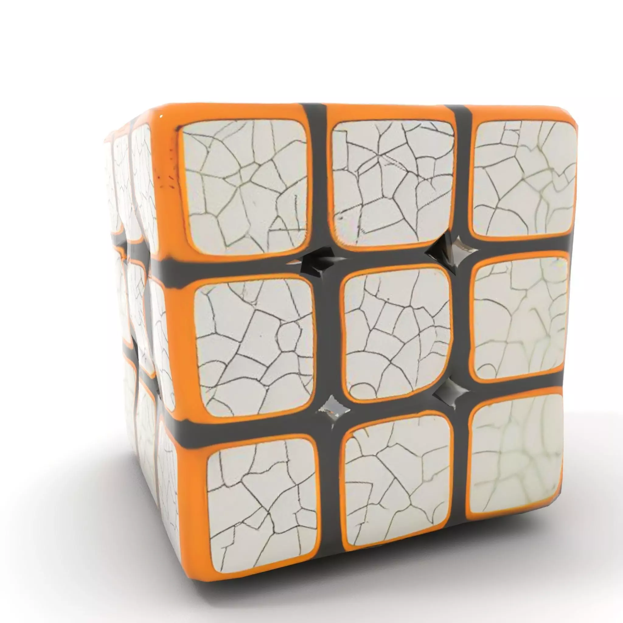 Glossy Ceramic Cube model pack Texture_8
