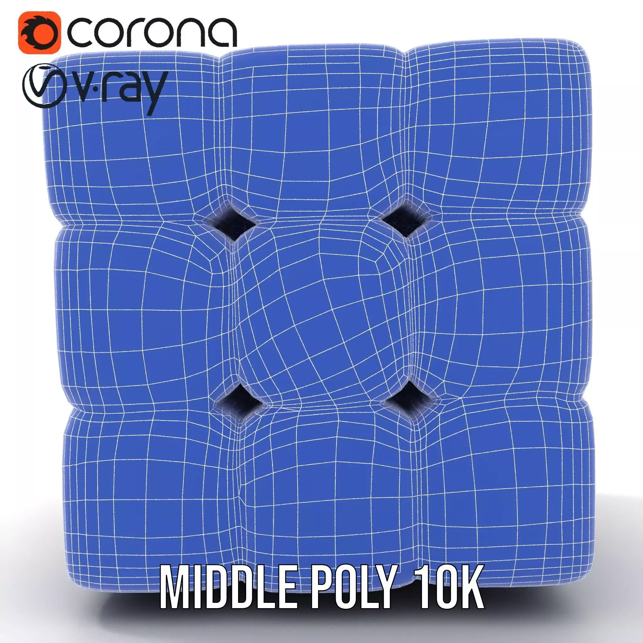 Glossy Ceramic Cube model pack Texture_17