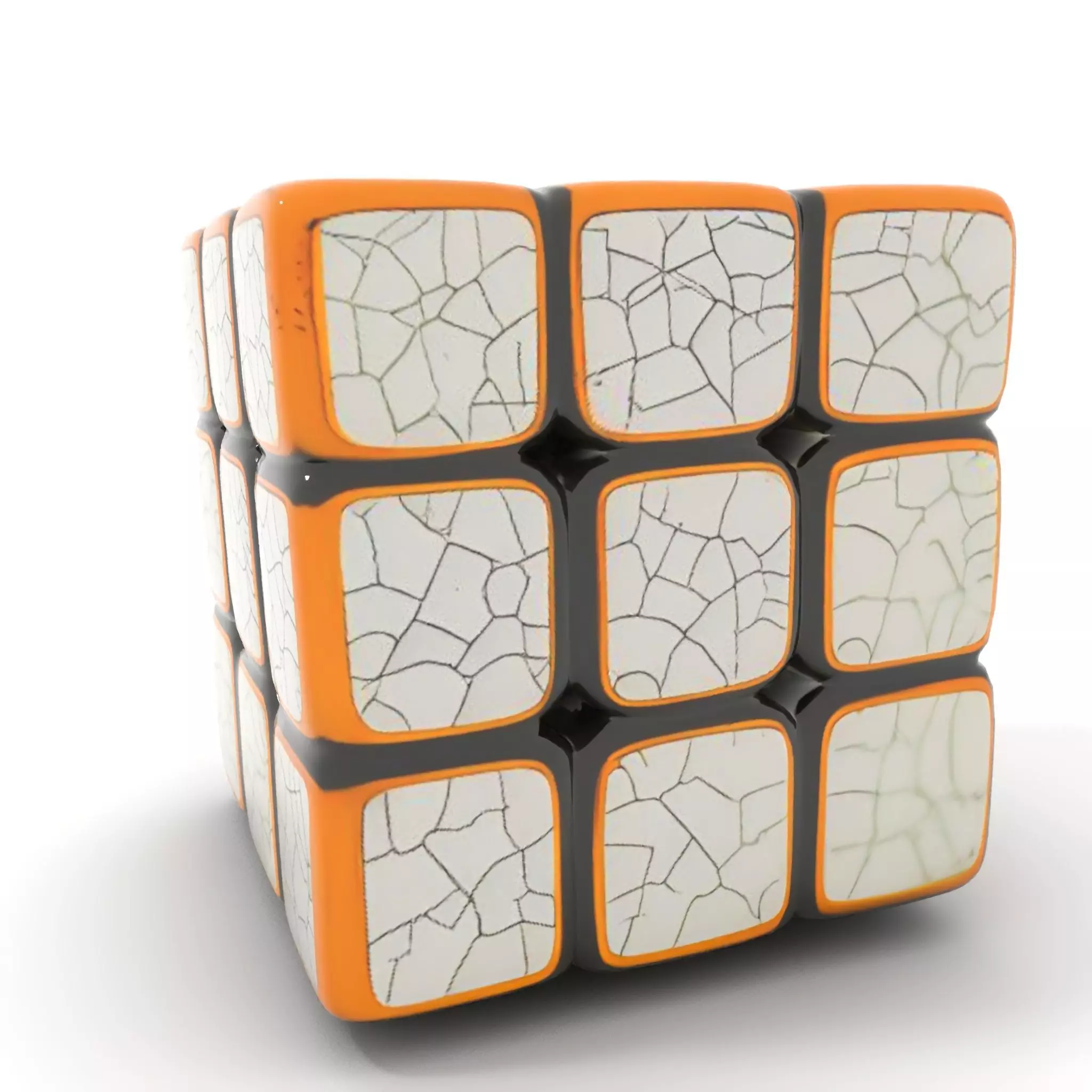 Glossy Ceramic Cube model pack Texture_6