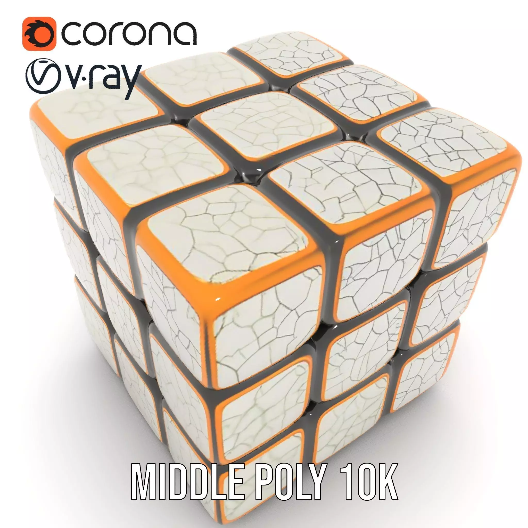 Glossy Ceramic Cube model pack Texture_7