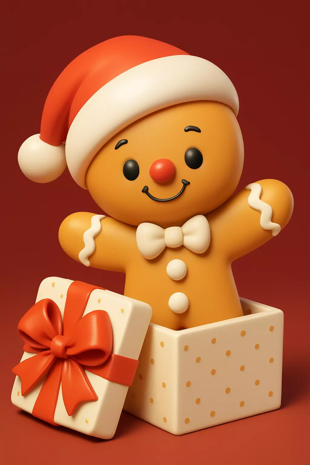 The Gingerbread Man 3D print model_1