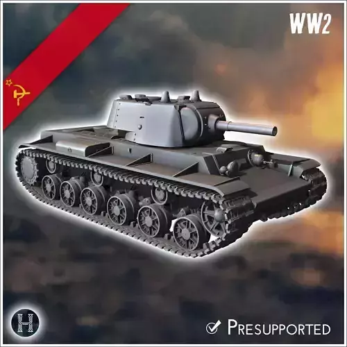 KV-9 M1942 Object 229 - Soviet army WW2 Second World East front 