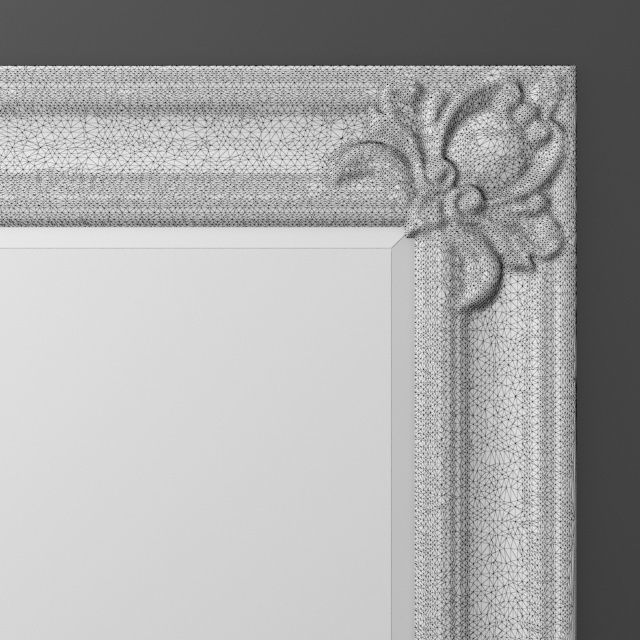  classic mirror 10 3D model_2