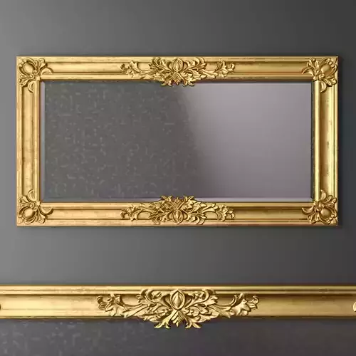  classic mirror 10 3D model