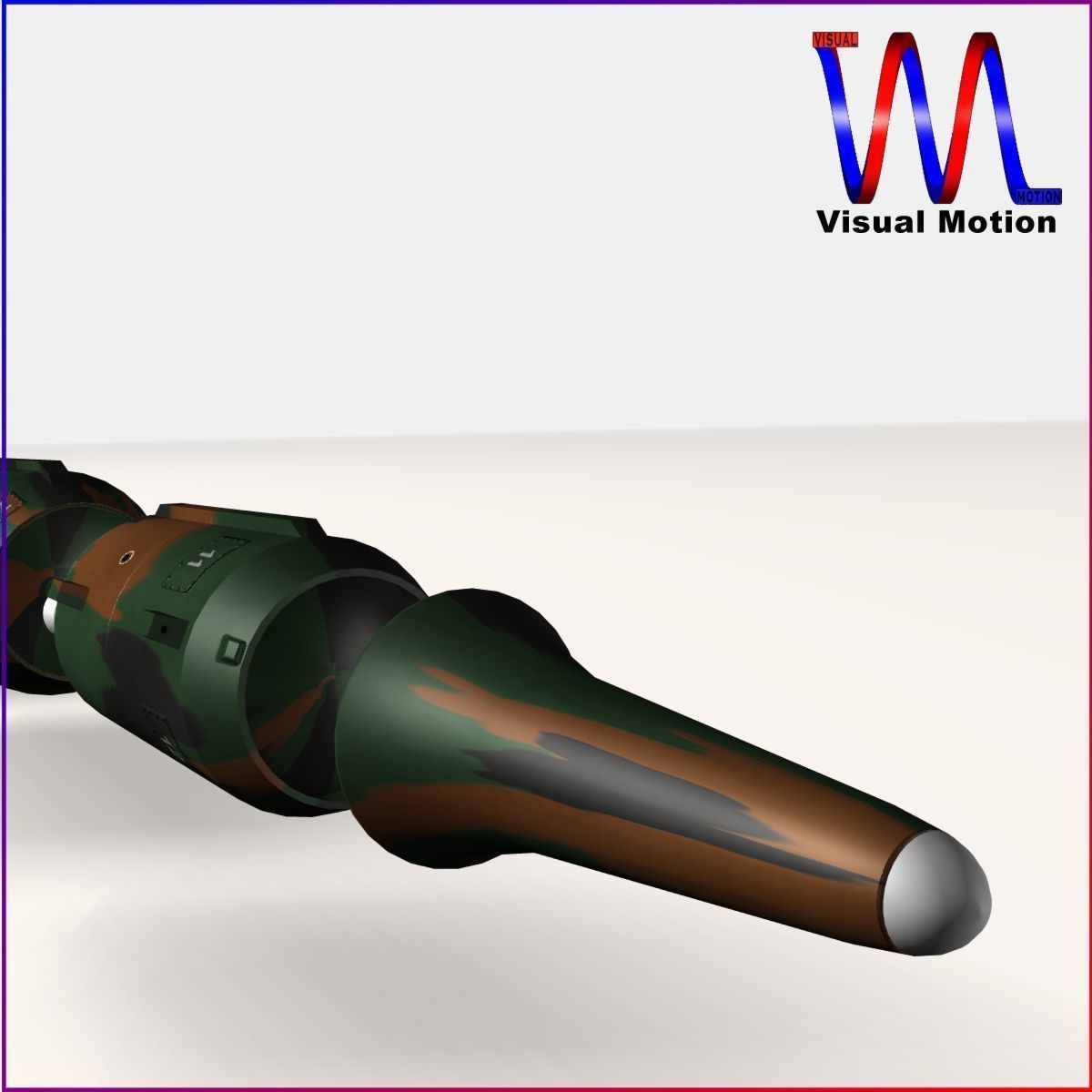 KN-08 No Dong-C Ballitic Missile 3D model_12