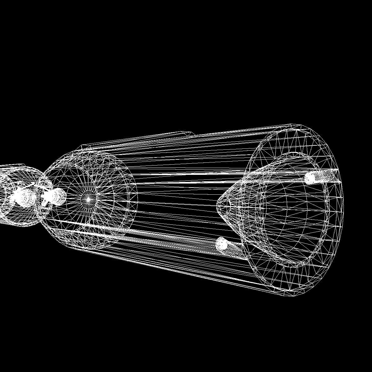 KN-08 No Dong-C Ballitic Missile 3D model_21