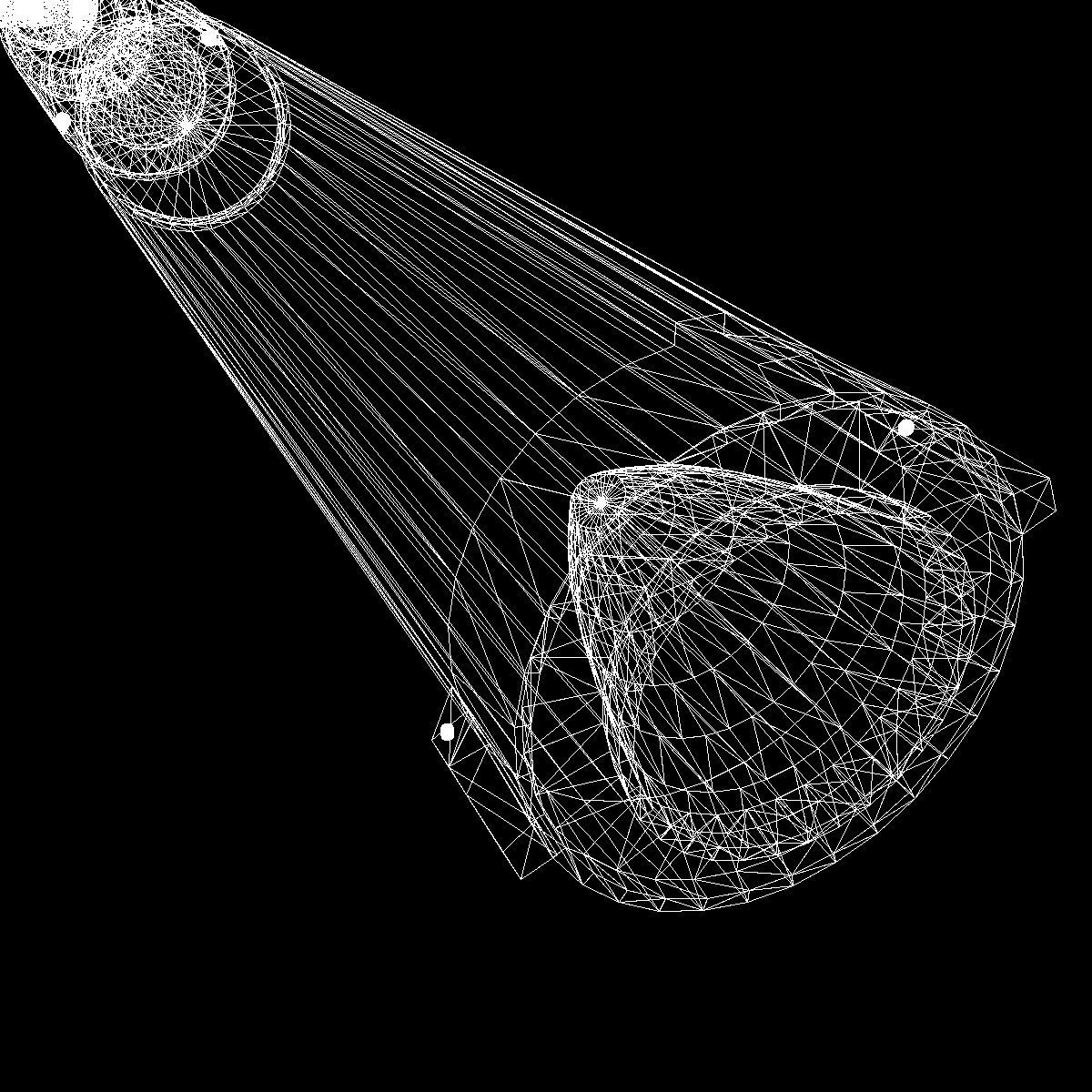 KN-08 No Dong-C Ballitic Missile 3D model_24