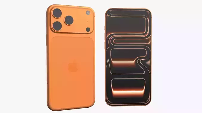 Apple iPhone 17 Pro Max Cosmic Orange