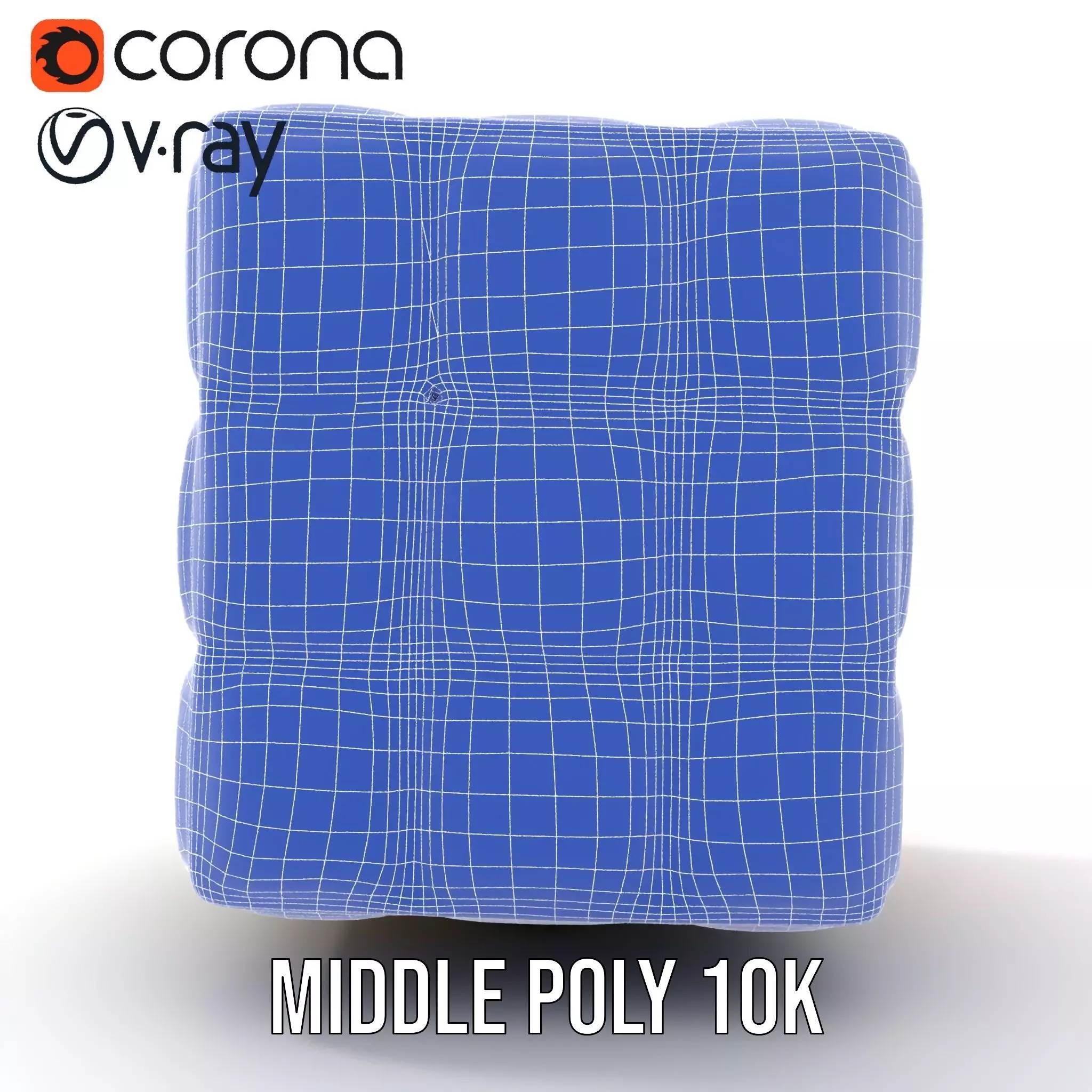 Colorful Yarn Wrapped Cube model pack Low-poly 3D model_30