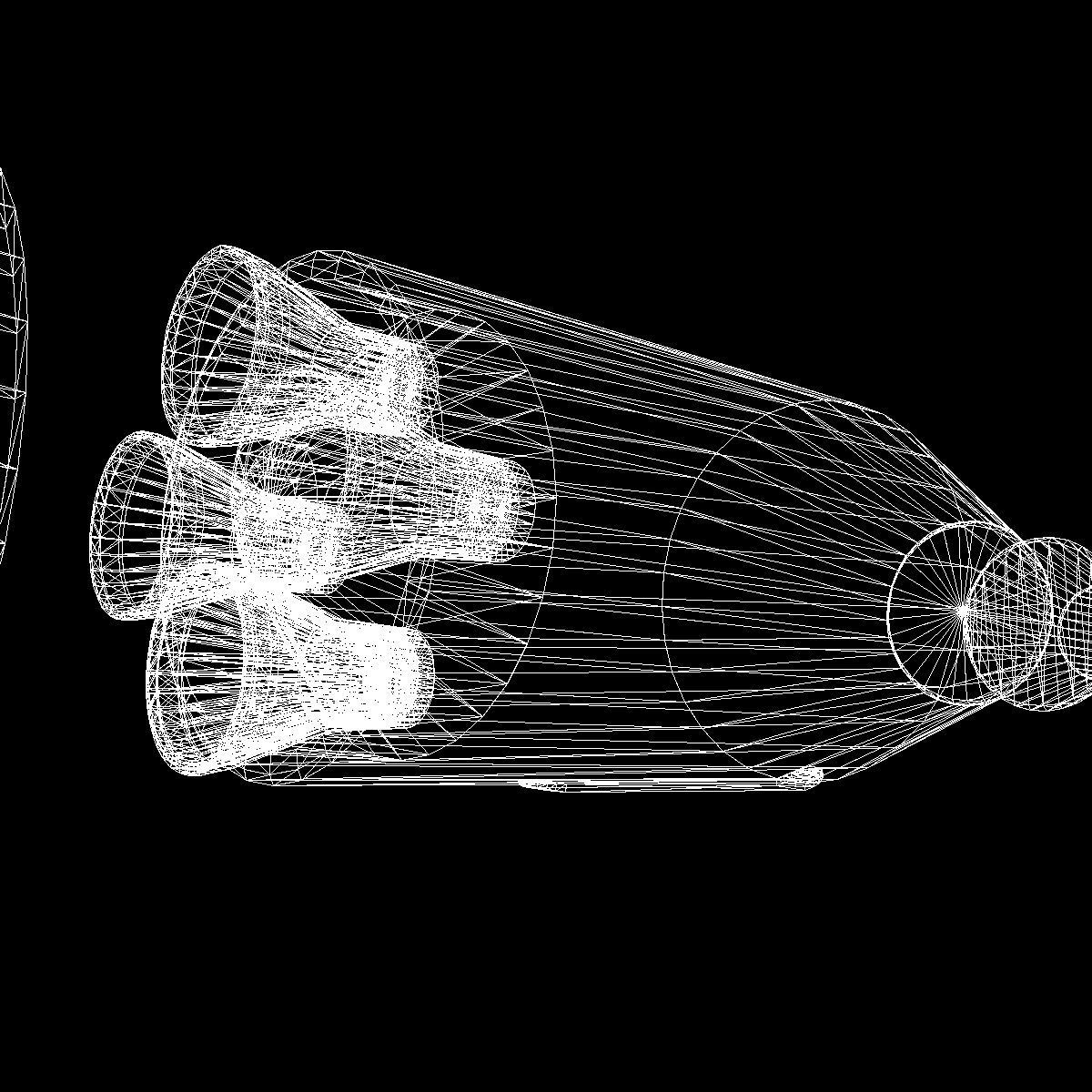 UGM-27 Polaris A1 Ballistic Missile 3D model_25