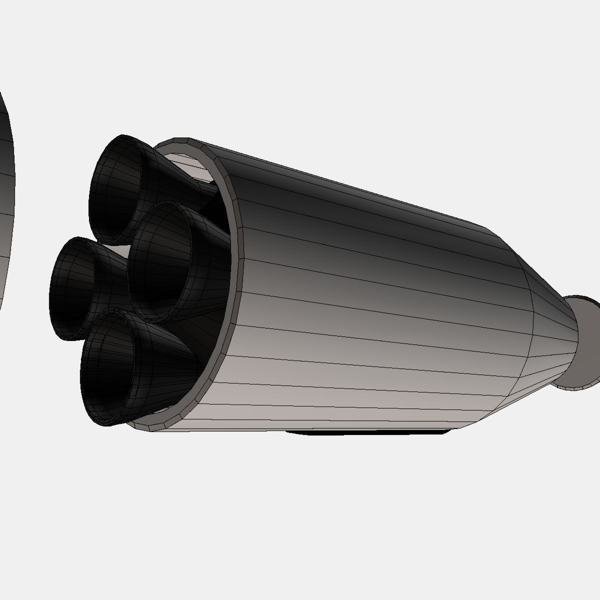 UGM-27 Polaris A1 Ballistic Missile 3D model_16