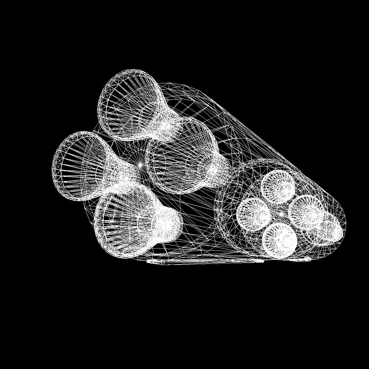 UGM-27 Polaris A1 Ballistic Missile 3D model_26