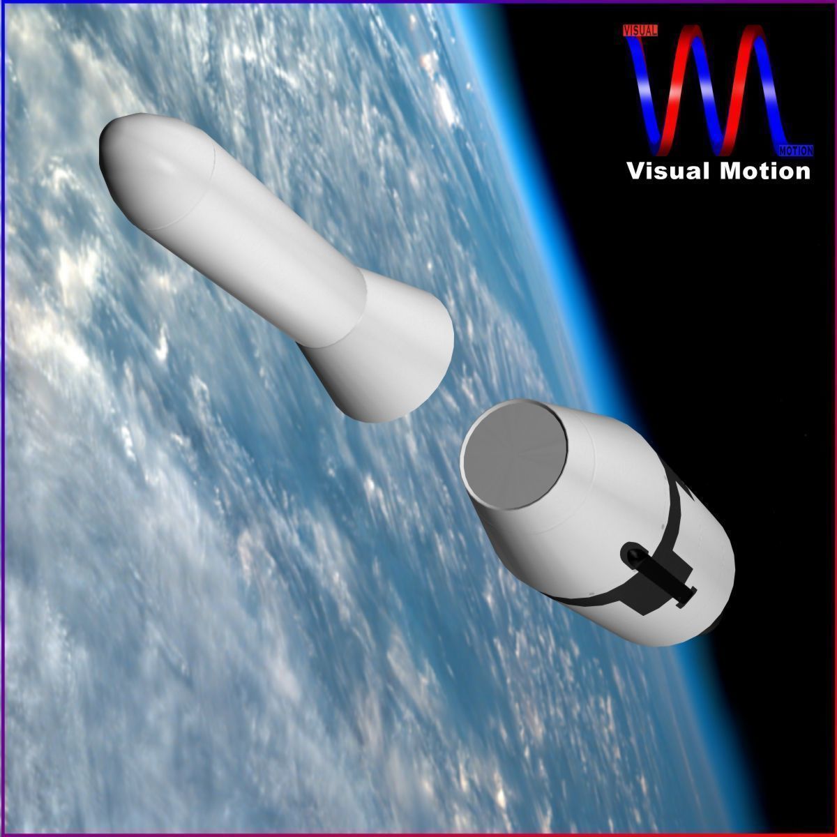 UGM-27 Polaris A1 Ballistic Missile 3D model_2