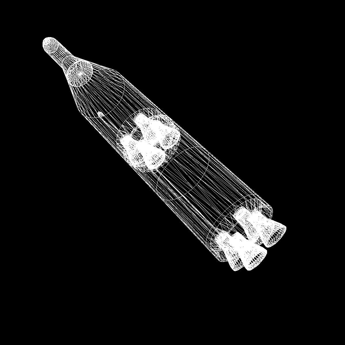 UGM-27 Polaris A1 Ballistic Missile 3D model_19