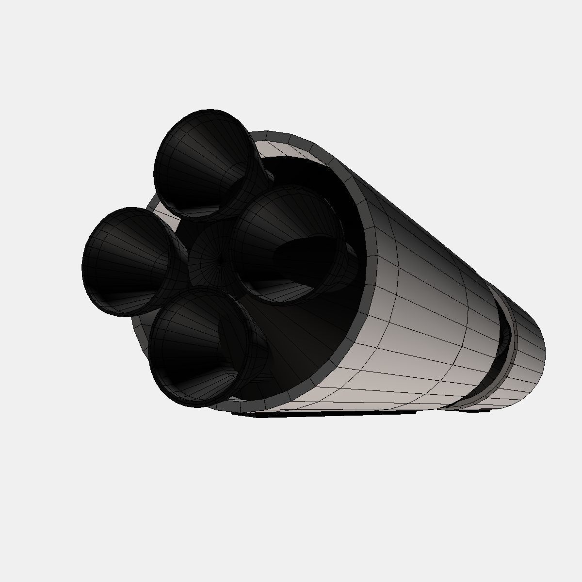 UGM-27 Polaris A1 Ballistic Missile 3D model_18