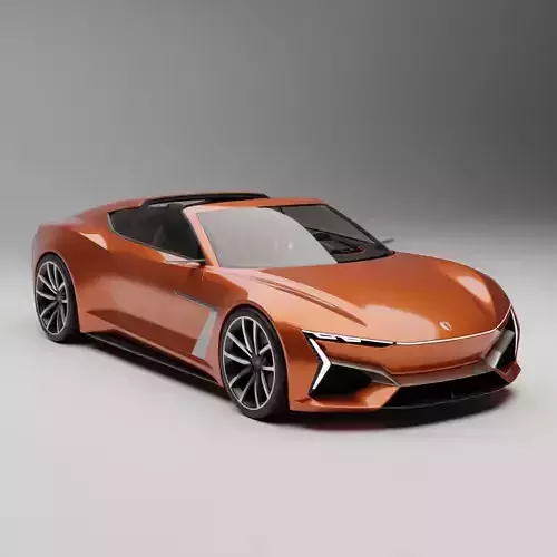 Convertible Supercar Concept