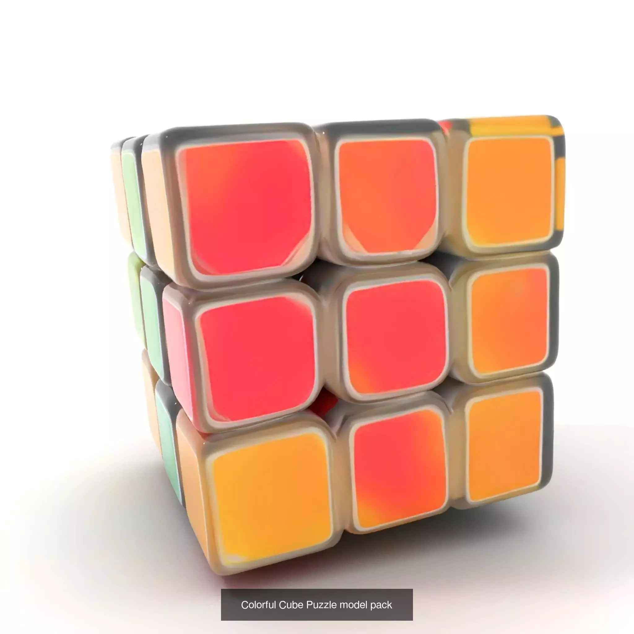 Exquisite Rubiks Cubes Collection Texture_44