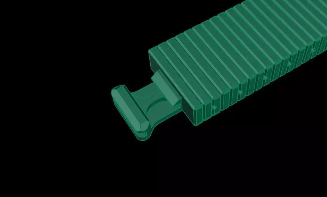 Flexible Love Unlimited Bracelet - 3D Model 3D print model_11