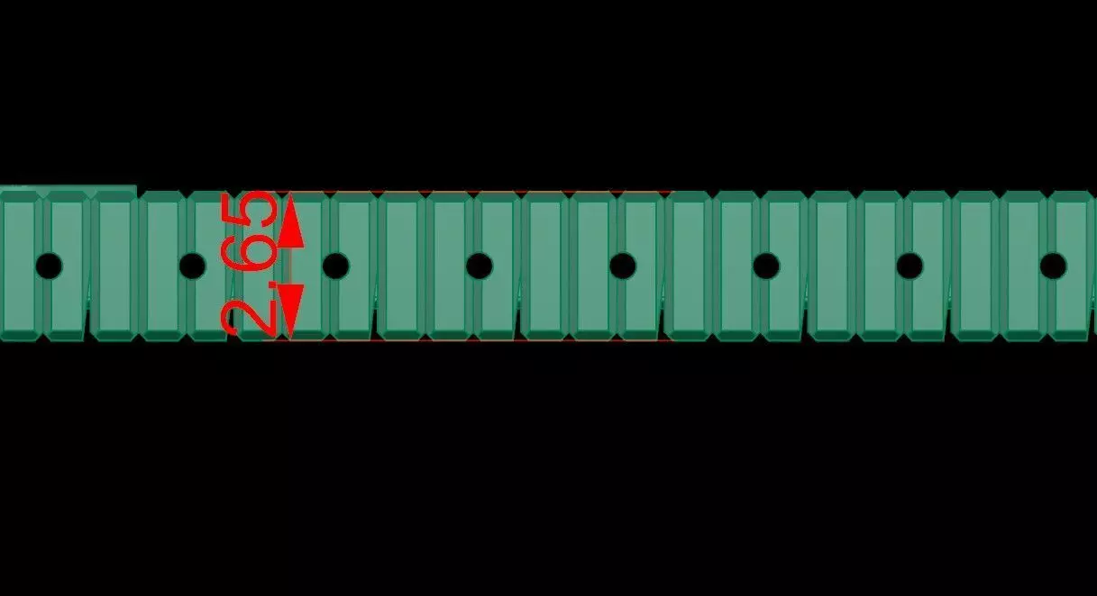 Flexible Love Unlimited Bracelet - 3D Model 3D print model_8