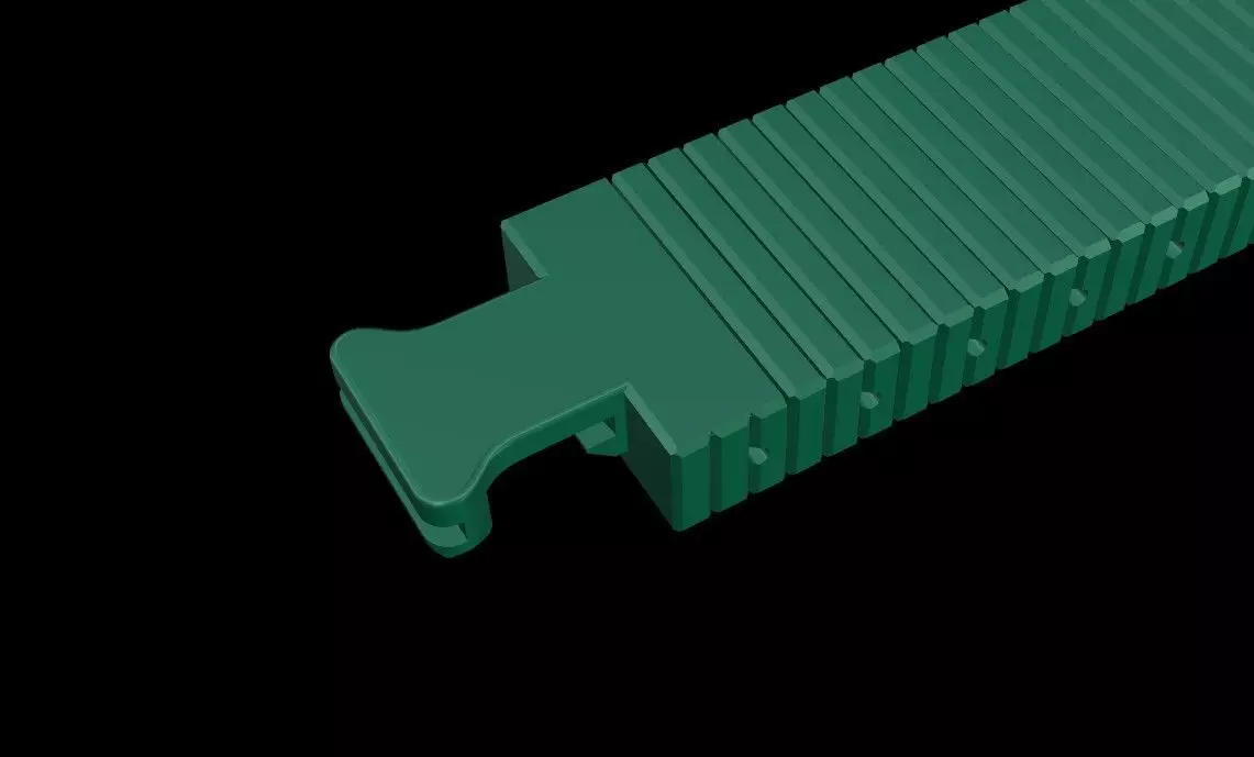 Flexible Love Unlimited Bracelet - 3D Model 3D print model_12