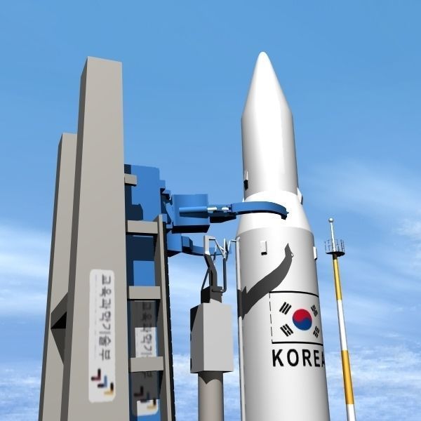 Naro Launch Pad 3D model_3