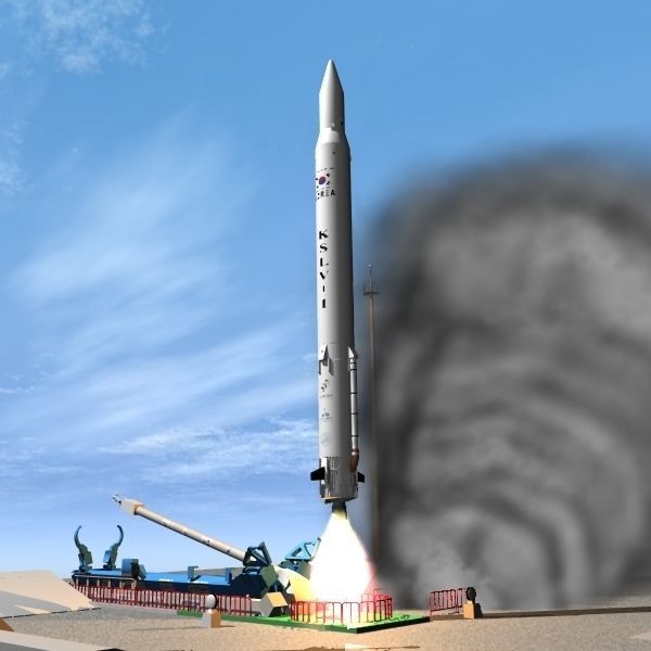 Naro Launch Pad 3D model_10