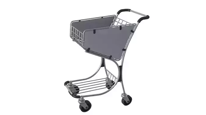 Airport Luggage Trolley 