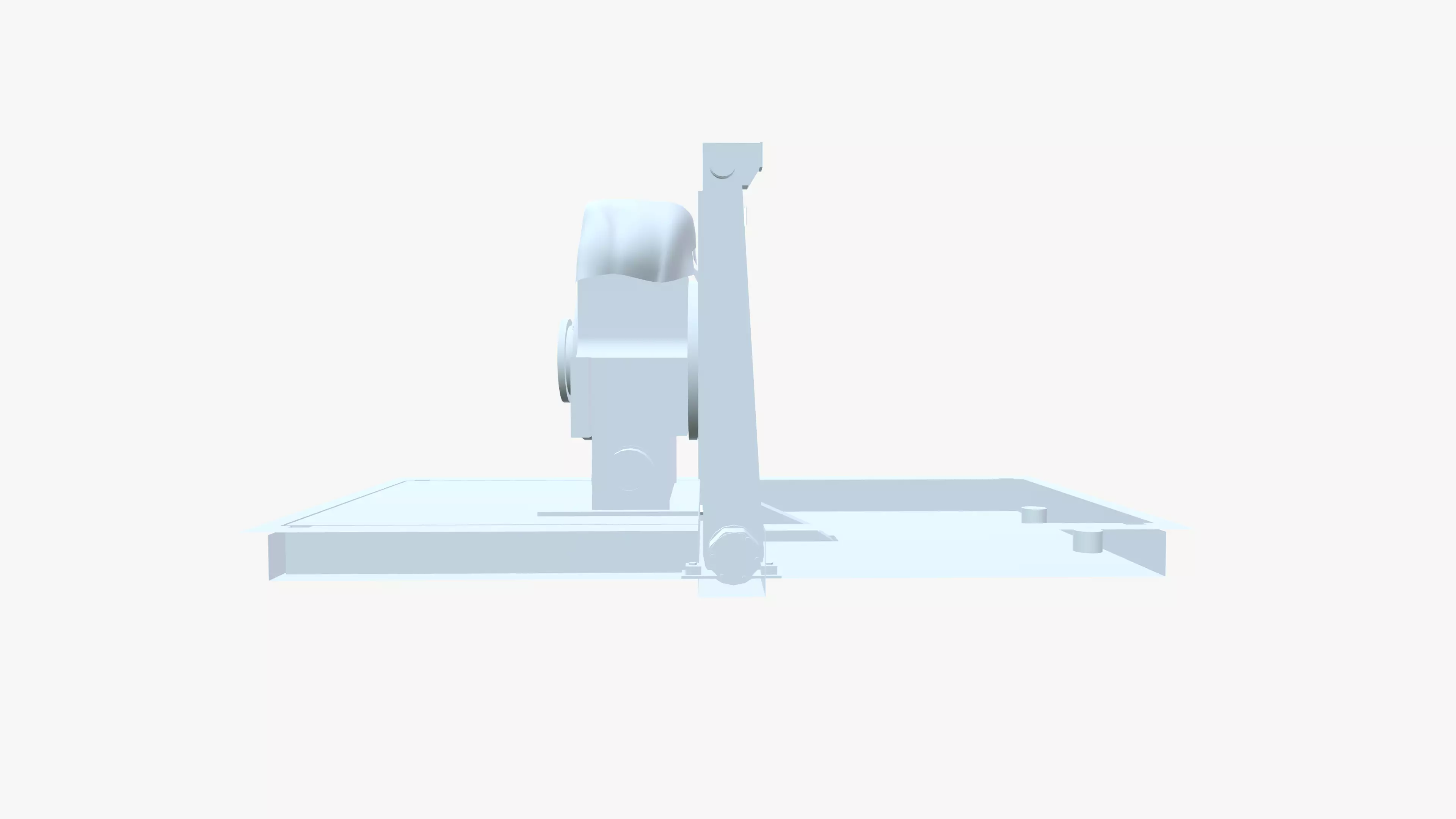 Bur Chock Tilter Low-poly 3D model_13