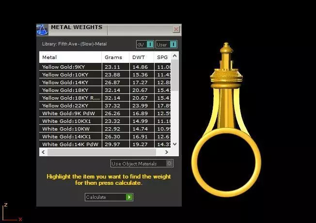 G1036 Golden CN Tower Tribute Ring 3D print model_5