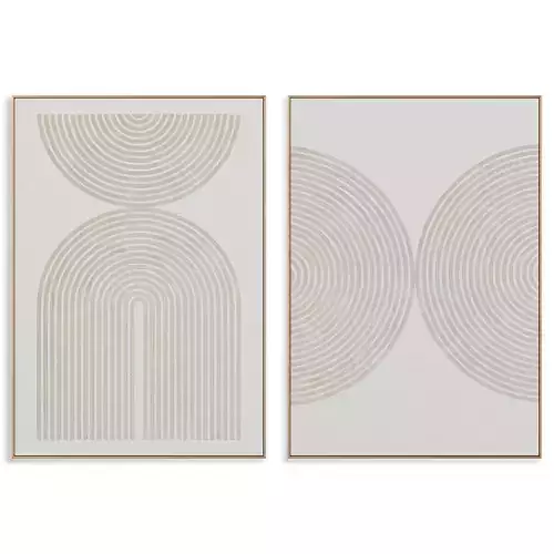 Abstract Painting Frame set